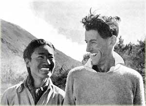 Tenzing Norgei og Edmund Hillary